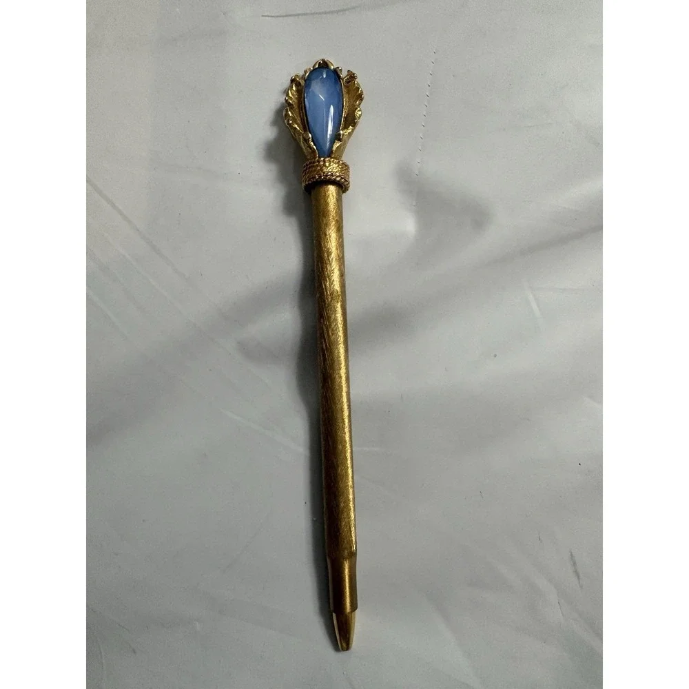 Vintage Florenza Pen With Blue Stone Cabachon